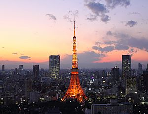 Archivo:Tokyo Tower Afterglow