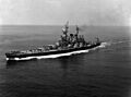 USS North Carolina (BB-55) underway at sea on 3 June 1946 (NH 97267)