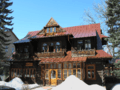 Villa Konstantynówka in Zakopane, place of stay of Joseph Conrad in 1914