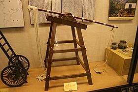 Archivo:Warring States Traction Trebuchet Model
