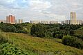 Западный Крылатский холм с Восточного Крылатского холма