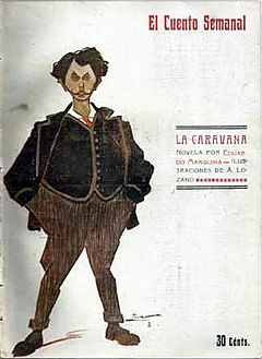 Archivo:1907, El Cuento Semanal, La caravana, Eduardo Marquina, Tovar