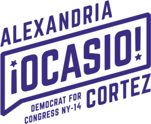 Archivo:AOC for Congress 2018 logo