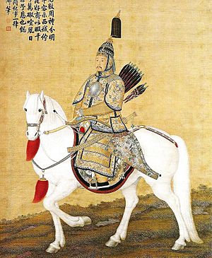 Archivo:Armoured Kangxi Emperor