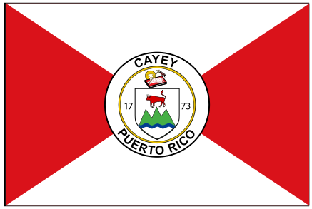 Bandera de Cayey, Puerto Rico
