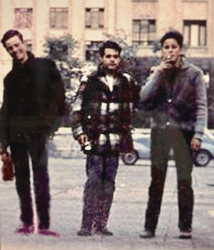 Archivo:Bautista van Shouwen Vasey, Marcello Ferrada de Noli y Miguel Enríquez Espinosa. Santiago, feb 1961