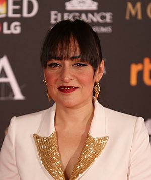 Archivo:Candela Peña at Premios Goya 2017 (cropped)