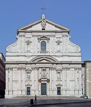 Archivo:Church of the Gesù, Rome crop