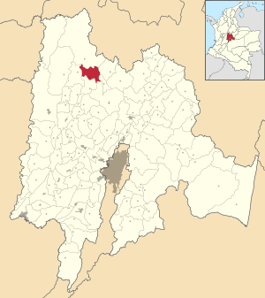 Topaipí ubicada en Cundinamarca