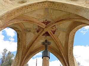 Archivo:Cruz Cubierta de Jérica (España), fue construida en el año 1550