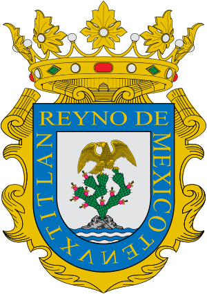Escudo de Armas del Reino de México.svg