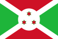 Flag of Burundi (1967–1982)