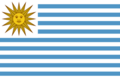 Flag of Uruguay (1828-1830)