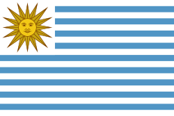 Archivo:Flag of Uruguay (1828-1830)