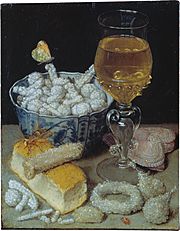 Archivo:George Flegel Still-Life with Bread and Confectionary