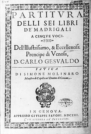 Archivo:Gesualdo Madrigaux 1613