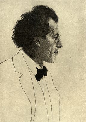 Archivo:Gustav Mahler Emil Orlik 1902