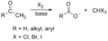 Haloform Reaction Scheme