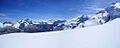 Huascaran park Ishinca Tocllaraju panormica