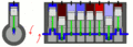Inline 8 Cylinder with firing order 1-4-7-3-8-5-2-6