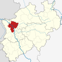 Locator map WES in North Rhine-Westphalia.svg