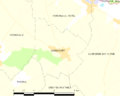 Map commune FR insee code 80477