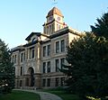 Marshall County, SD, courthouse from NW 1