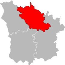Nièvre - Clamecy arrondissement.svg