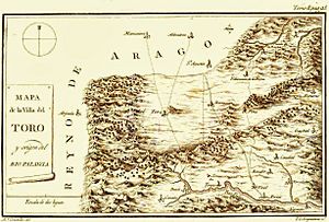 Archivo:Observaciones de Cavanilles - Mapa de El Toro
