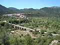 Panorámica de Cirat (Castellón)