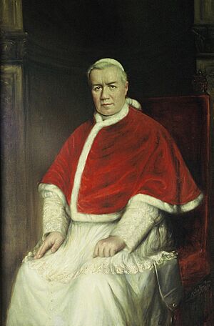 Archivo:Pope Pius X (by Adolfo Müller-Ury) – The Catholic University of America