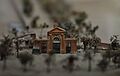 Puerta de San Vicente, Maqueta Histórica de Madrid de 1830 realizada por León Gil de Palacio