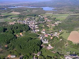 Vista aérea de Quintana del Castillo