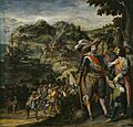 Recuperación de la Isla de San Cristóbal Lienzo. 297 x 311 cm. Museo del Prado