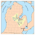 Saginawrivermap