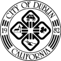 Seal of Dublin, California