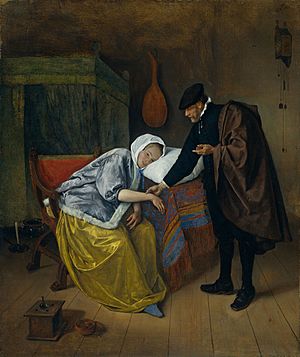 Archivo:Steen Doctor and His Patient