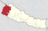 Sudurpashchim in Nepal.svg