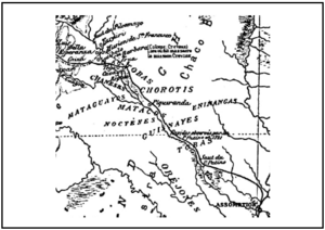 Archivo:Thouar's journey in search of the remains of Doctor Crévaux