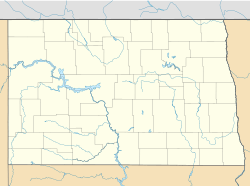 Grace City ubicada en Dakota del Norte