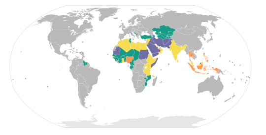 Archivo:Use of Sharia by country