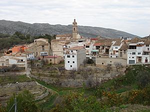 Vista de la localidad de Benisivá