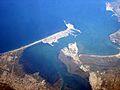 Vista aerea bahia Cadiz