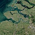 Zeeland by Sentinel-2, 2018-06-30