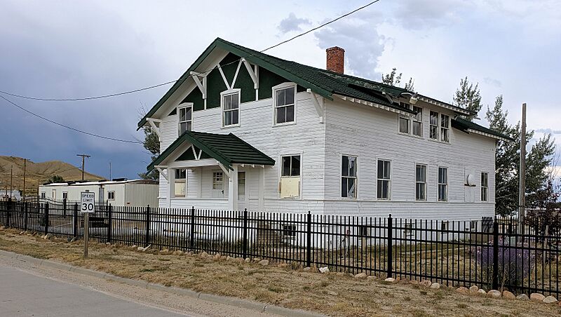 Bairoil Town Hall, Bairoil, WY