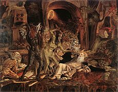 Bernardino Parenzano - Temptations of St Anthony - WGA17016