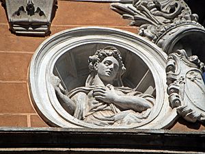 Archivo:Cenefa del Palacio del Marqués de Valverde (Valladolid)
