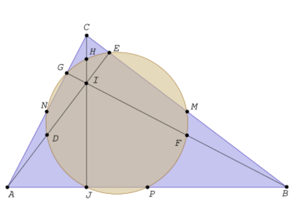 Circulo nueve puntos