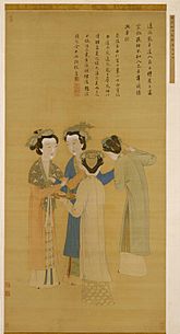 Archivo:Court Ladies of the Former Shu by Tang Yin