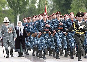 Archivo:Defender of the Fatherland Day in Kyrgyzstan